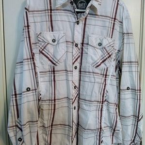 Men's Long Sleeve BKE Buckle button down shirt